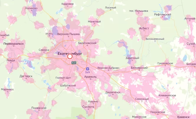 Зона покрытия Мегафон Нурсултан 