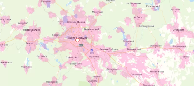 Зона покрытия Билайн Нурсултан 