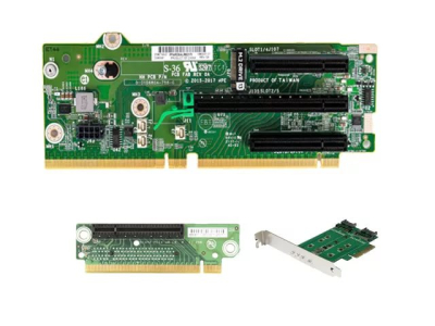 Переходная плата HPE 867806-B21 DL38X Gen10 1-port 3x8 SAS Riser 